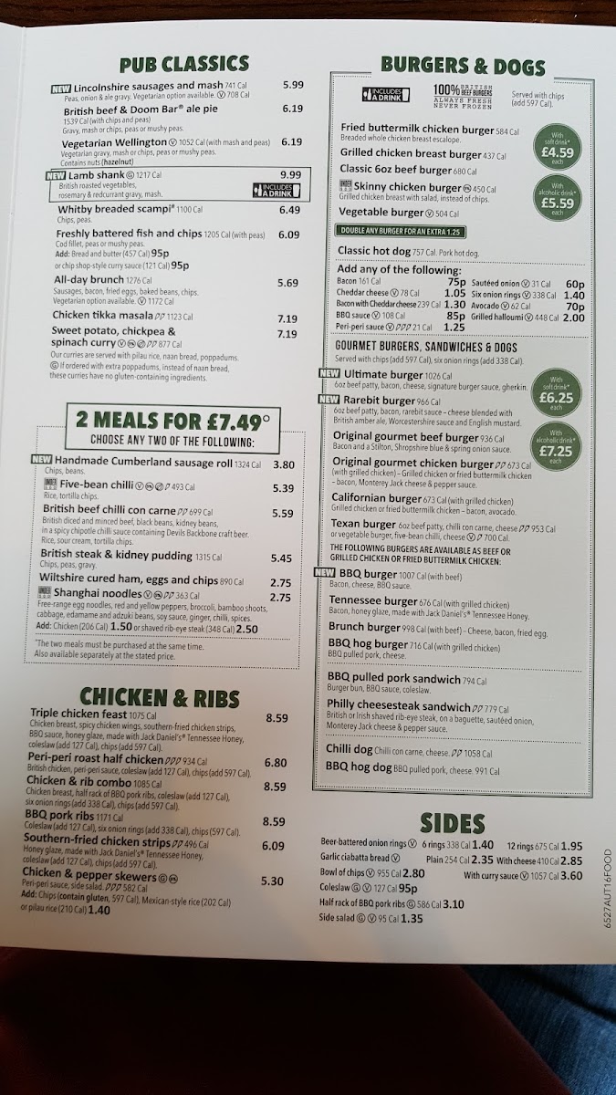 The Regent Menu - Image 2